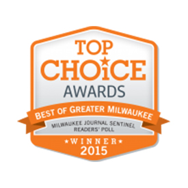 Milwaukee Journal Sentinel Top Choice Awards 2015 logo.