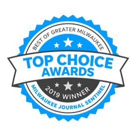 Milwaukee Journal Sentinel Top Choice Awards 2019 logo.