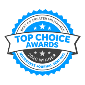 Milwaukee Journal Sentinel Top Choice Awards 2020 logo.